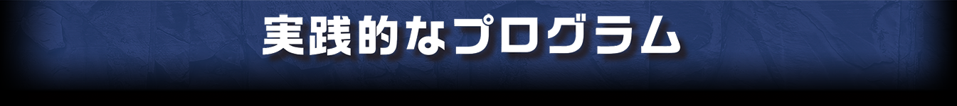 実践的なプログラム